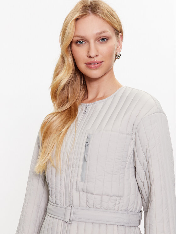 Calvin Klein Calvin Klein Kurtka przejściowa K20K205505 Szary Regular Fit