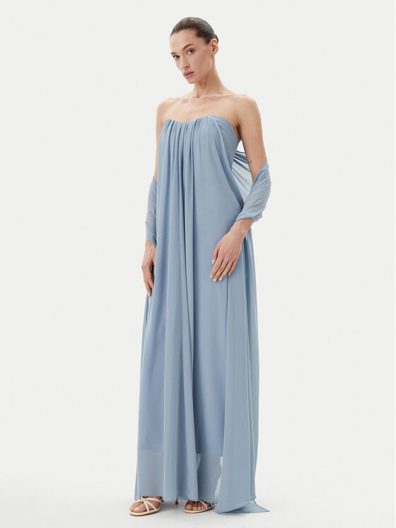 Eleh Eleh Estélyi ruha ESS250187 Kék Regular Fit