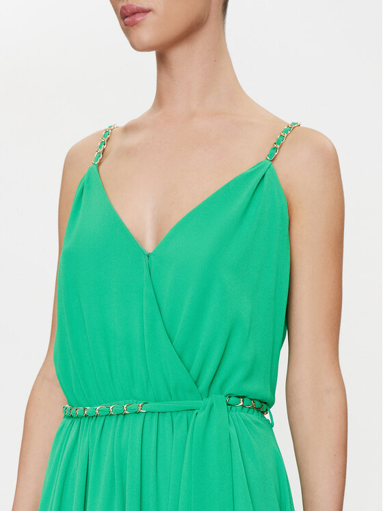 Morgan Morgan Vestito estivo 241-RENODO Verde Loose Fit