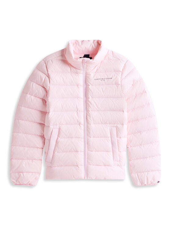 Tommy Hilfiger Tommy Hilfiger Kurtka puchowa Essential KS0KS00652 S Różowy Regular Fit
