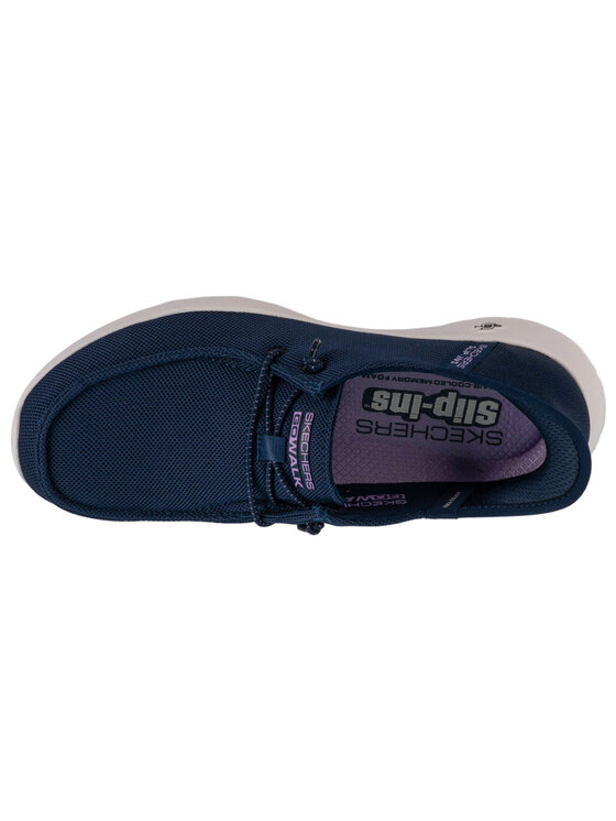Skechers Skechers Sneakersy Slip-Ins Go Walk Joy - Idalis Granatowy