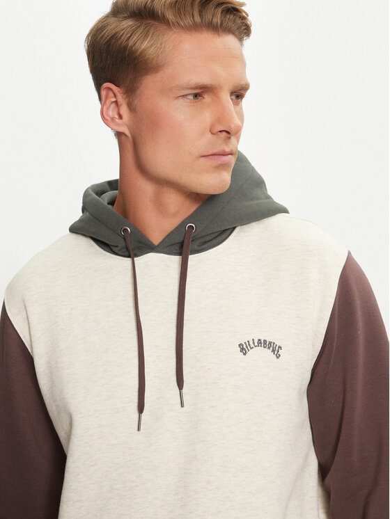 Billabong Billabong Суитшърт Arch Block Po EBYFT00126 Сив Regular Fit
