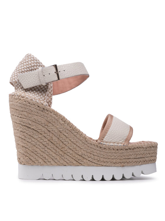 Pollini Pollini Espadrilky SA1661BI0ETE0110 Béžová