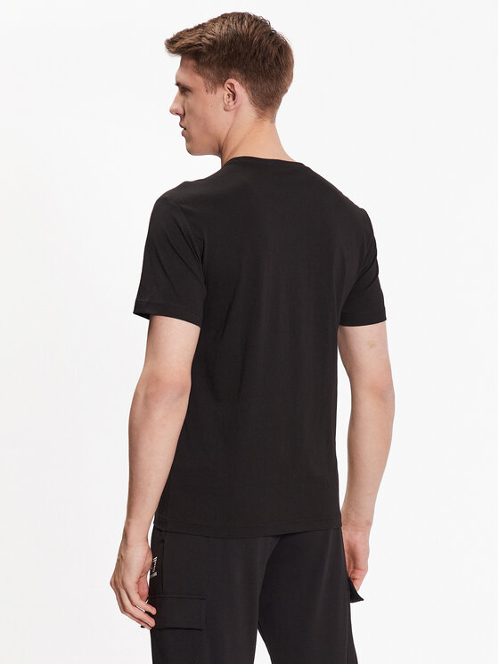 EA7 Emporio Armani EA7 Emporio Armani Тишърт 3RPT05 PJ02Z 0200 Черен Regular Fit