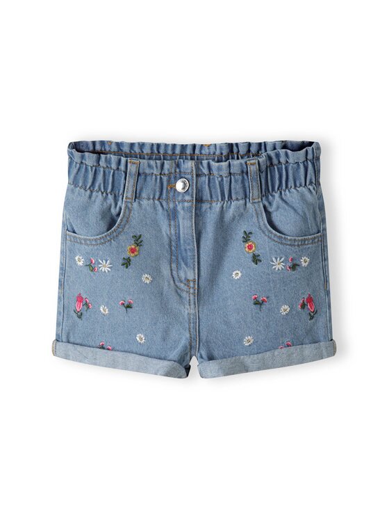 MINOTI MINOTI Szorty jeansowe 22short5 Błękitny Regular Fit