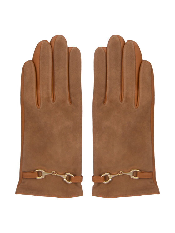 ALLORA BE UNIQUE ALLORA BE UNIQUE Rękawiczki Damskie 100% leather Brązowy