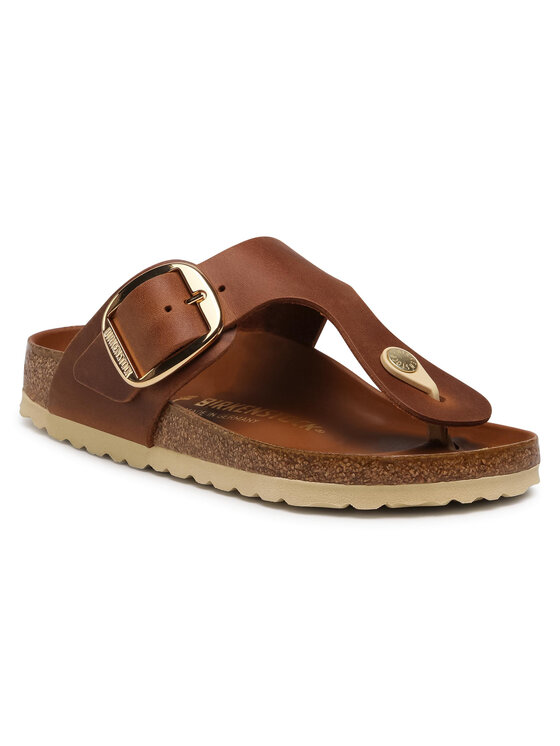 Birkenstock Birkenstock Žabky Gizeh Big Buckle 1018785 Hnědá