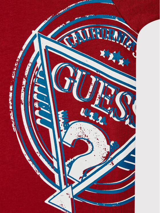 T-shirt N2YI09 K8HM0 Rosso Regular Fit