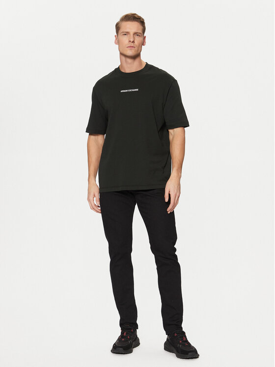 Armani Exchange Armani Exchange T-shirt XM000588 AF12308 UB001 Crna Regular Fit