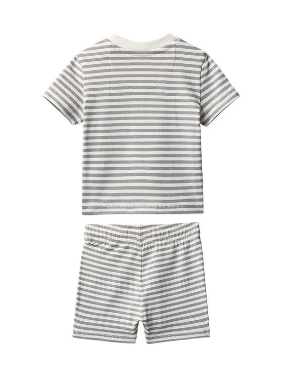 Calvin Klein Jeans Calvin Klein Jeans Set T-Shirt und Shorts LVCKSJI12B Grau Regular Fit