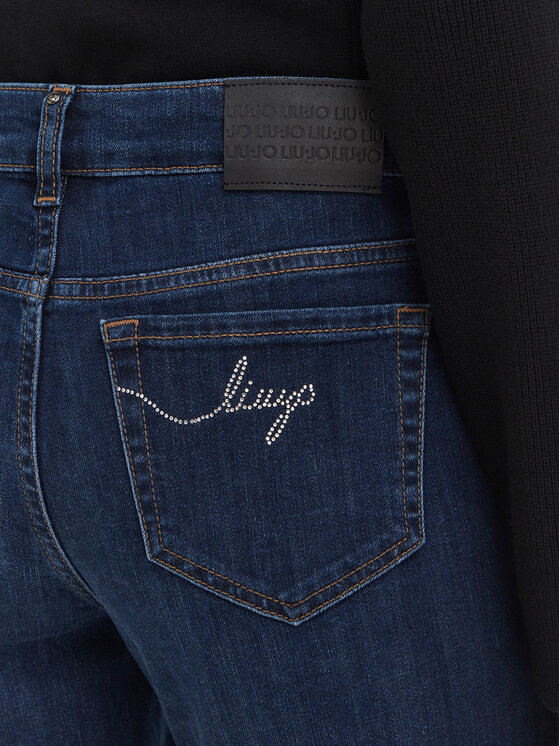 Liu Jo Liu Jo Jeansy UF6085 D0356 Granatowy Straight Fit