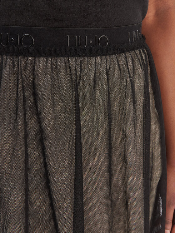 Liu Jo Sport Liu Jo Sport Τούλινη φούστα TA6165 J5433 Μαύρο Regular Fit