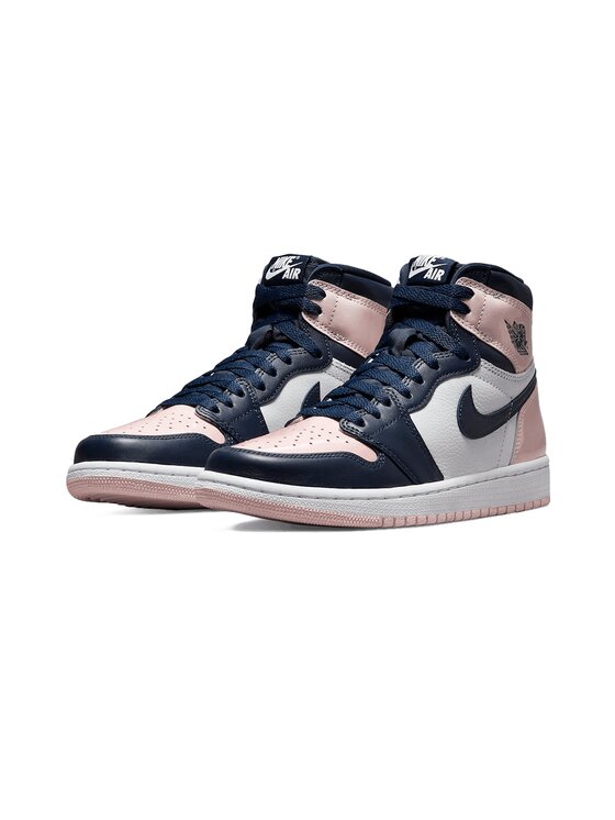 Nike Nike Sneakersy Air Jordan 1 High Atmosphere „Bubble Gum” Różowy