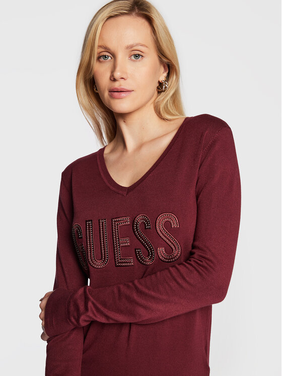 Maglione Pascale W2BR52 Z2NQ2 Bordeaux Regular Fit...