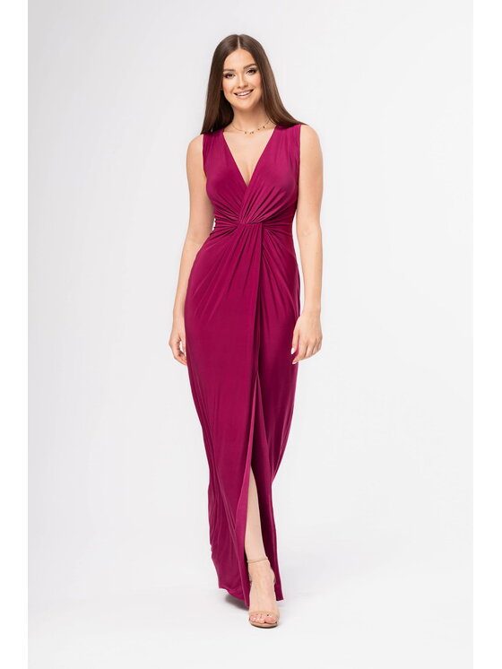 Aurora Aurora Koktejlové šaty Bocca (fuksja) Fialová Feminine Fit