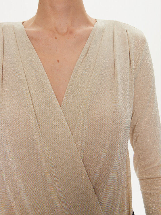 PINKO PINKO Боди Calogero 104464 A29I Бежов Regular Fit