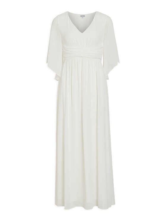 Vila Vila Sommerkleid Nanna 14109343 Weiß Regular Fit