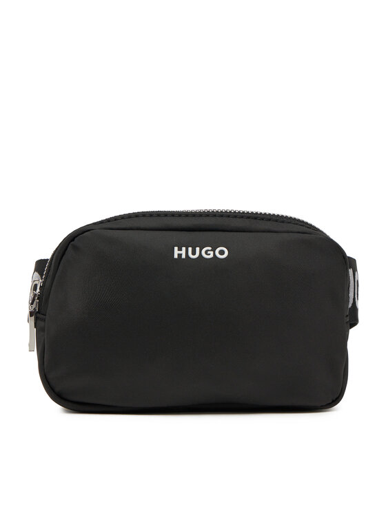 Geantă crossover HUGO Bel Bumbag 50536057 Negru