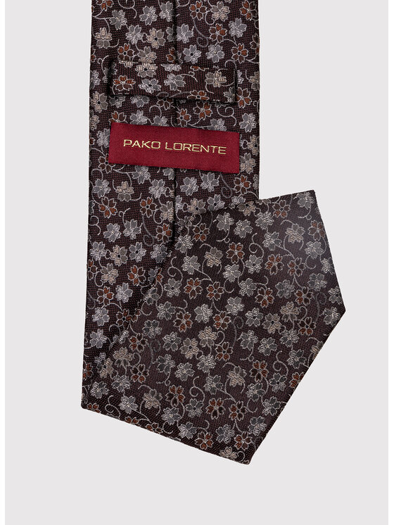 Pako Lorente Pako Lorente Krawat P26WP-KX-015 Brązowy