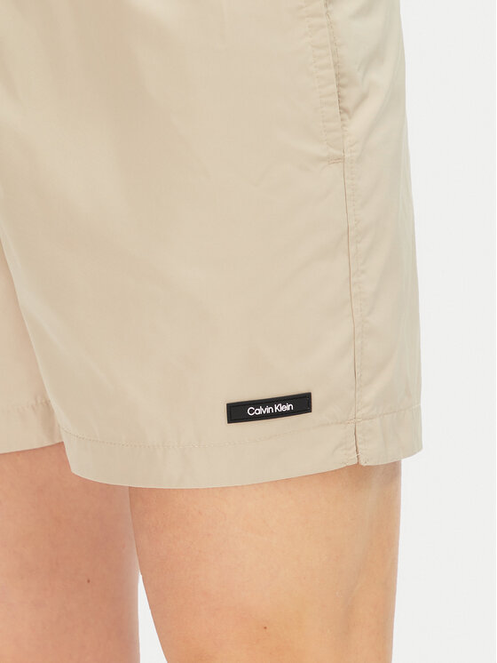 Calvin Klein Swimwear Calvin Klein Swimwear Badeshorts KM0KM01111 Beige Regular Fit