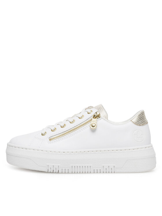 Rieker Rieker Sneakersy M1921-80 Biały