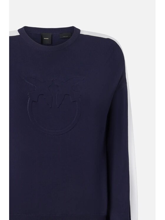 PINKO PINKO Mikina Emporio Maglia Fialová Regular Fit