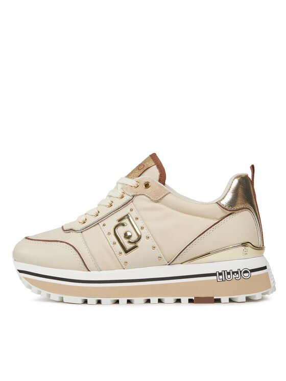 Liu Jo Liu Jo Sneakersy Maxi Wonder 71 BA4055 PX181 Écru