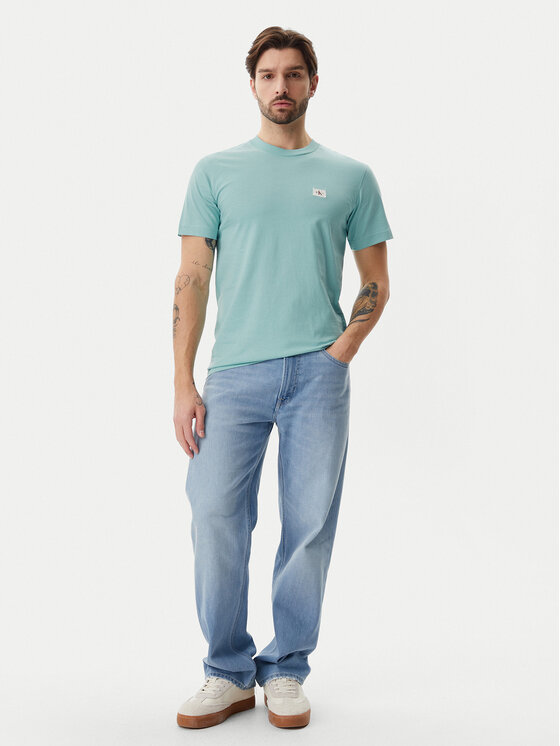 Calvin Klein Jeans Calvin Klein Jeans Póló J30J327100 Kék Regular Fit