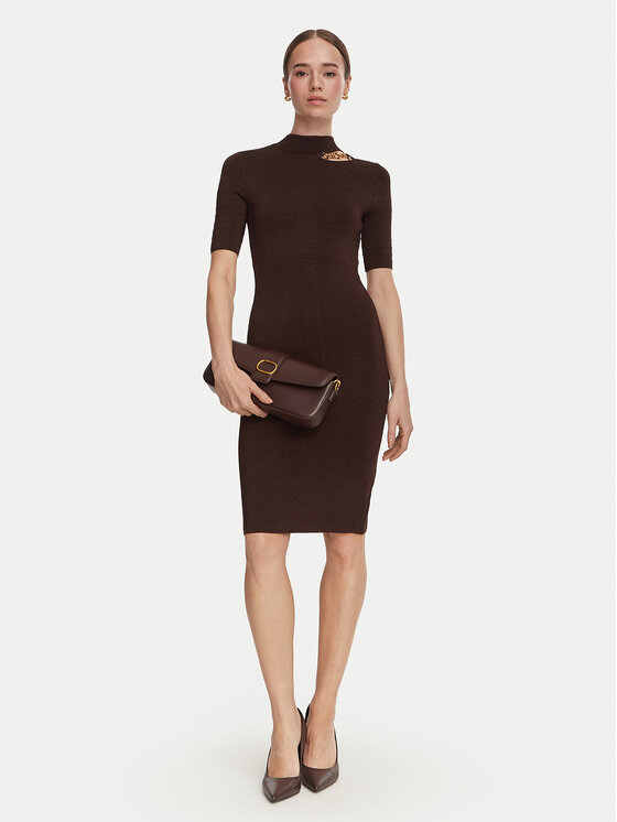 Marciano Guess Marciano Guess Strickkleid G6YK28 Z1059 Braun Slim Fit