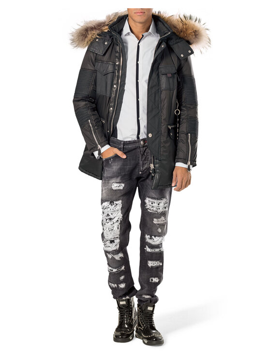 PHILIPP PLEIN PHILIPP PLEIN Jeans 30791 Nero Straight Fit