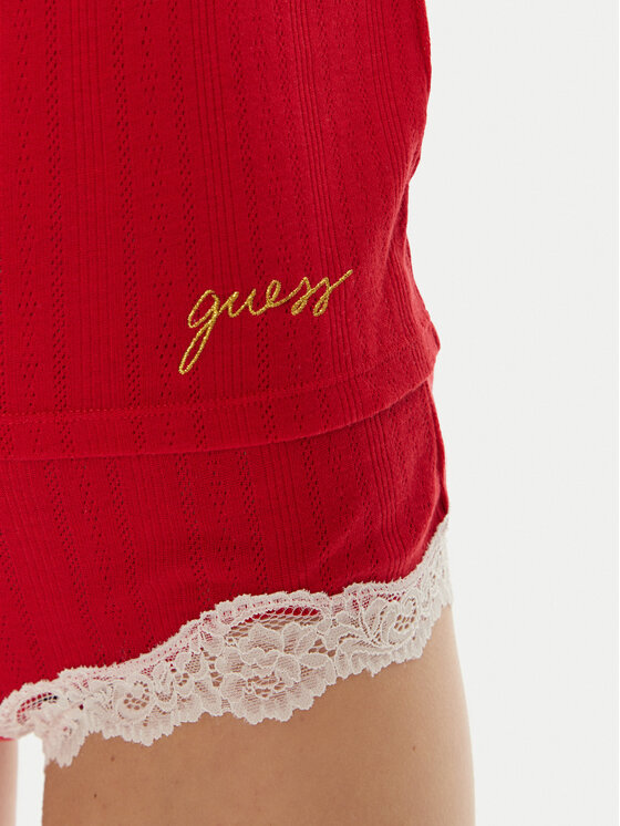 Guess Guess Pizsama O4BG02 KCJ10 Piros
