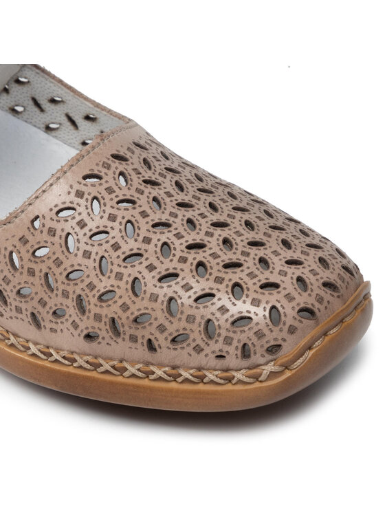 Taupe suede hotsell mosaic jutti