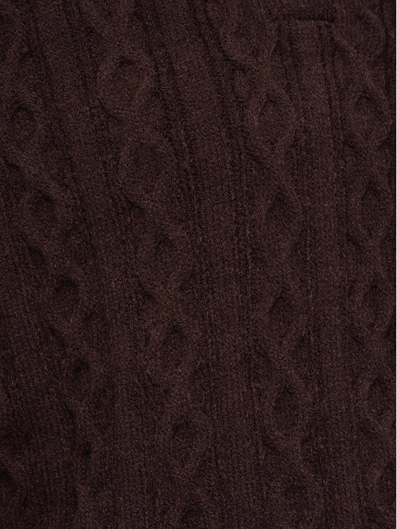 Ombre Ombre Svetr OW-SW-E0024 Hnědá Regular Fit