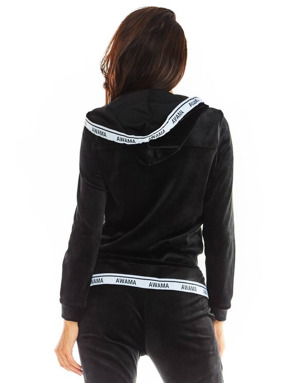 Awama Awama Mikina A373 Černá Basic Fit