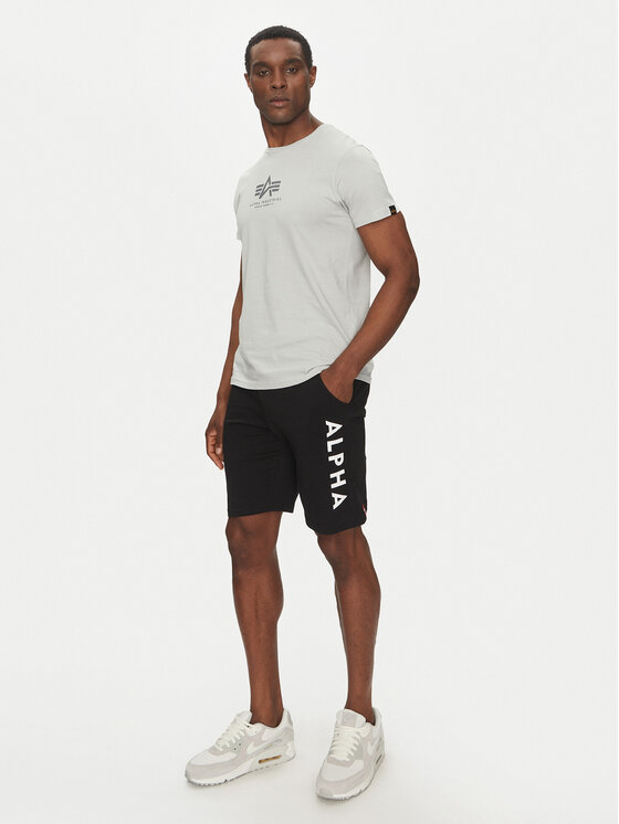 Alpha Industries Alpha Industries Szorty materiałowe AI.116366-03-M Czarny Regular Fit