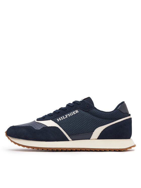 Tommy Hilfiger Tommy Hilfiger Sneakersy Runner Evo Colorama Mix FM0FM04960 Granatowy