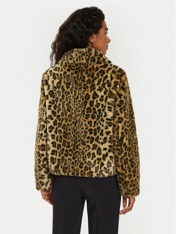 Guess Guess Pelzmantel Cecile W4BL3B WGSR0 Braun Regular Fit