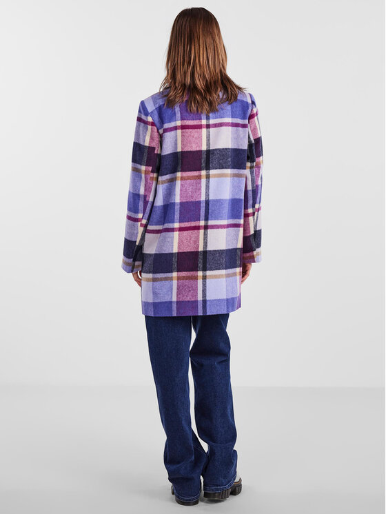 Pieces Pieces Płaszcz przejściowy 17128241 Kolorowy Regular Fit