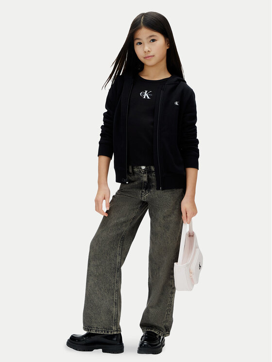 Calvin Klein Jeans Calvin Klein Jeans Póló LVCKSJB11G Fekete Regular Fit