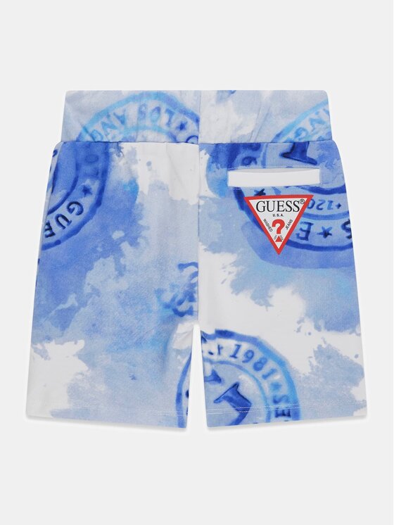 Guess Kids Guess Kids Spodnie materiałowe 181721 Kolorowy Regular Fit