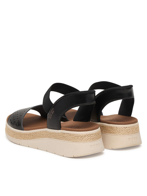 Skechers Skechers Sandale Bobs Sun Ray 114415/BLK Negru