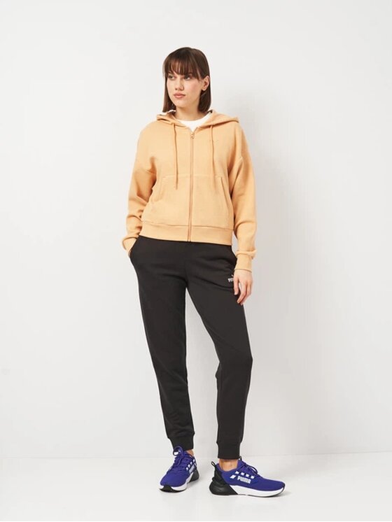 Puma Puma Bluza 685056 Beżowy Regular Fit