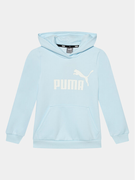 Blau Logo Regular Ess Fit Sweatshirt Puma 587031