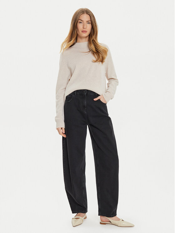 TWINSET TWINSET Пуловер 242TT3480 Екрю Loose Fit