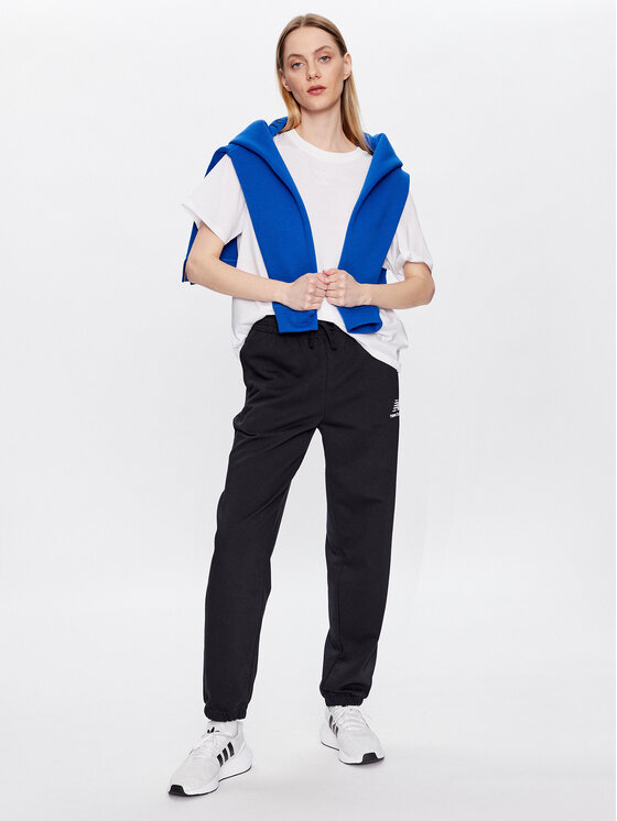 New Balance New Balance Παντελόνι φόρμας WP31530 Μαύρο Relaxed Fit