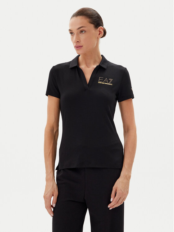 EA7 Emporio Armani EA7 Emporio Armani Tricou polo 7W000266 AF12500 UC001 Negru Regular Fit