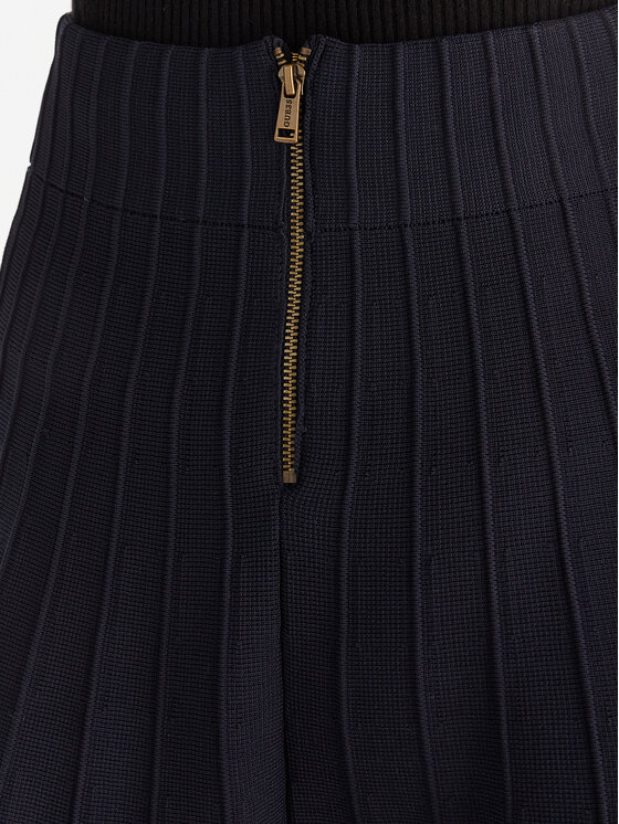 Guess Guess Spódnica mini W5YD65 Z0130 Granatowy Regular Fit