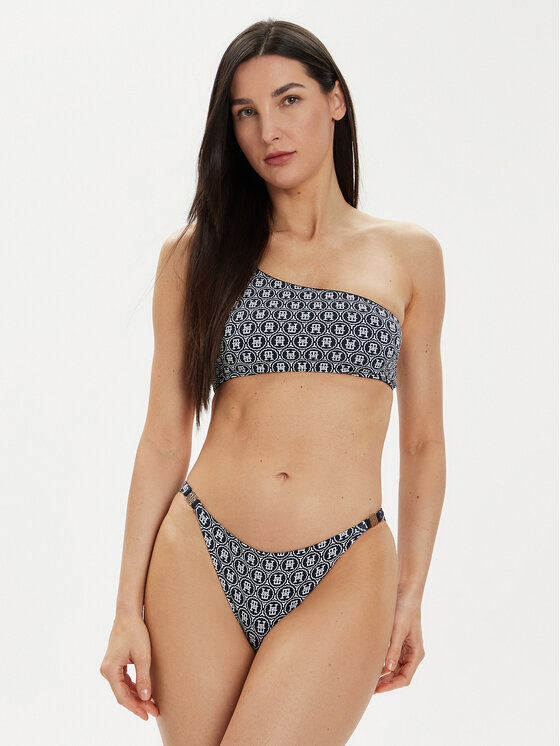 Tommy Hilfiger Tommy Hilfiger Bikini partea de jos UW0UW05338 Bleumarin