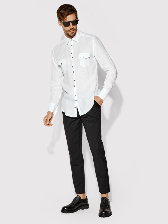 Camicia Jax 1 Bianco Regular Fit