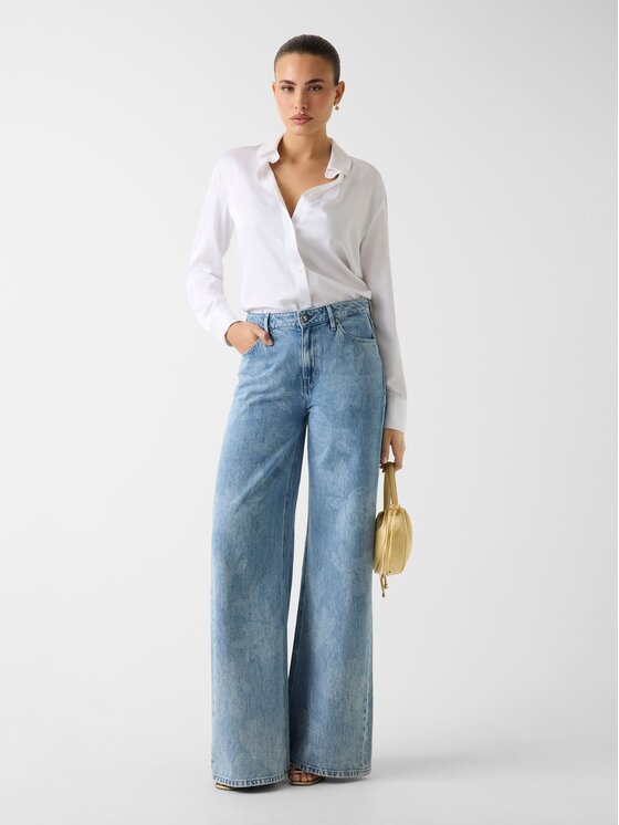 Guess Guess Jeansy 180789 Světle modrá Relaxed Fit